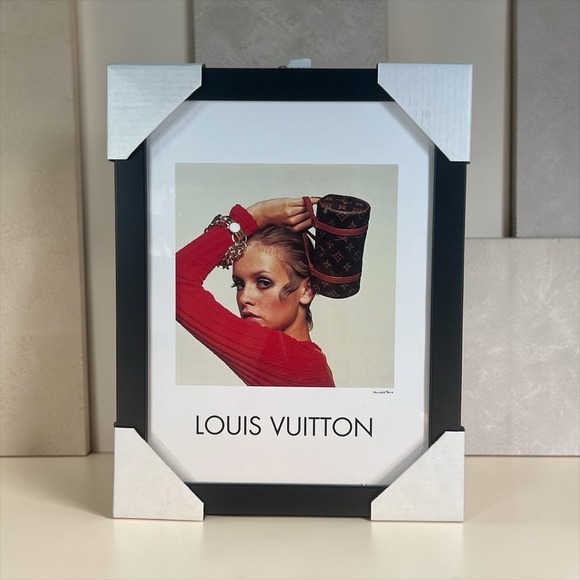 Fairchild Paris Other - Fairchild Paris Louis Vuitton Framed Wall Art LV purse designer prints